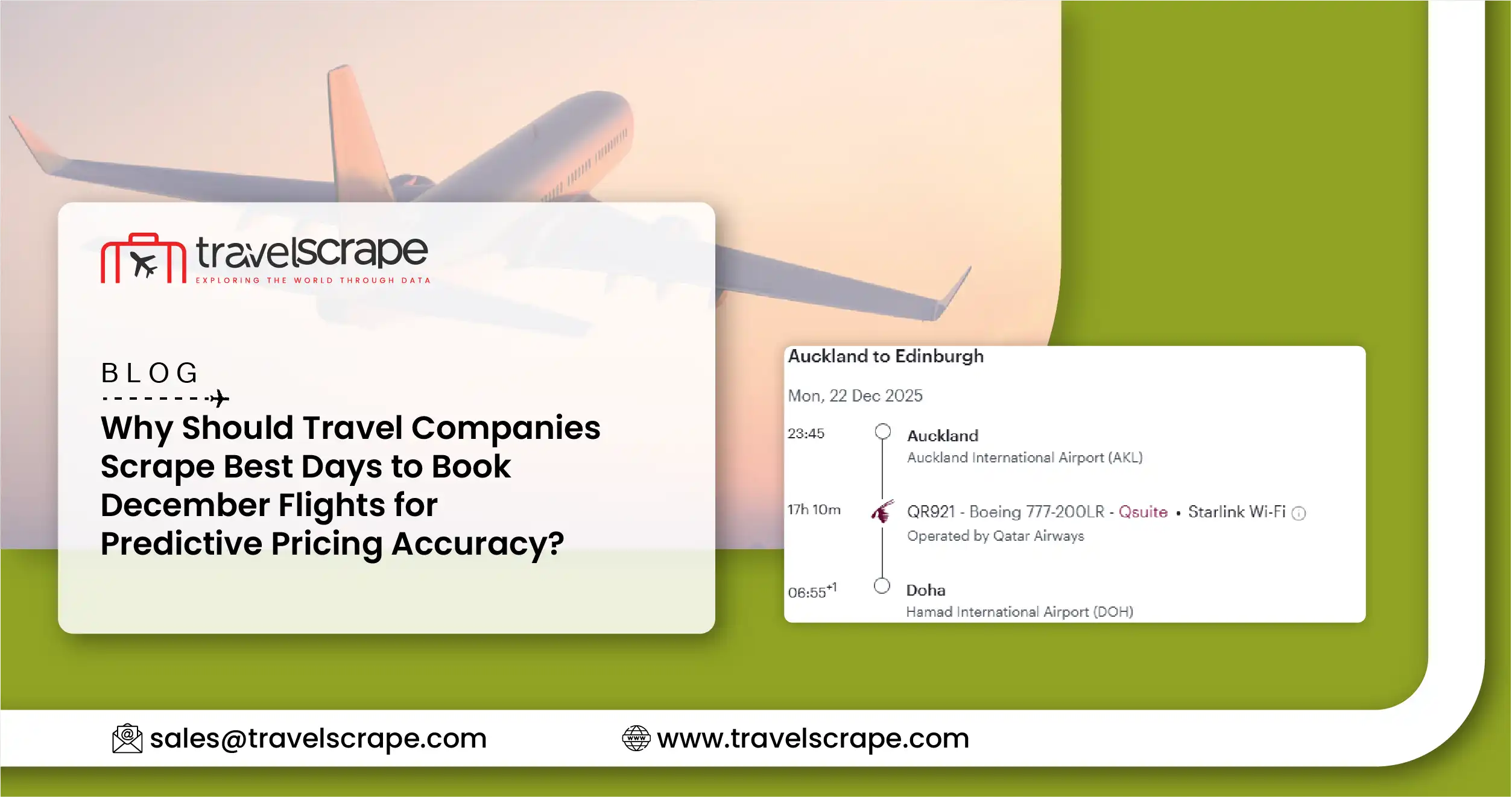 Scrape Best Days to Book December Flights for Pricing Accuracy